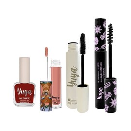 Set Bonita Yuya Esmaltes 8 FREE Labial Mate y Más