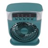 Portable Humidifier Fan with Timer Alarm Function Adjustable 600ml USB