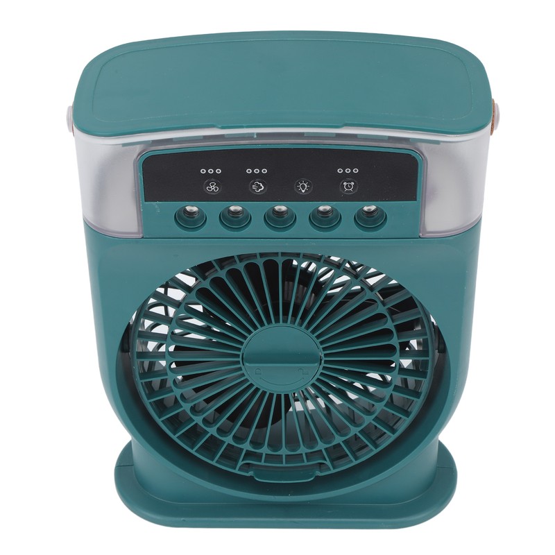 Portable Humidifier Fan with Timer Alarm Function Adjustable 600ml USB
