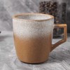 Stone lain Vince Rustic Stoneware Mug Set, 4 Count, Brown