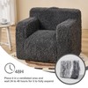 Hobestluk Bean Bag Chair Bean Bag Sofa with Fluffy Cover