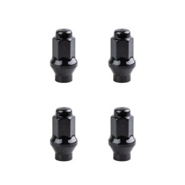 Tusk (4 Pack) Tusk Tapered Lug Nut 10mm x 1.25mm Thread Pitch w/14mm Head Black