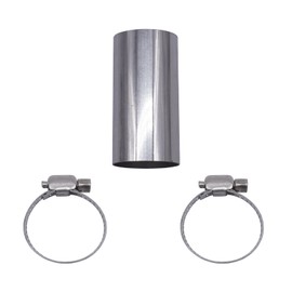 24mm Heater Exhaust Pipe Connector Air Diesel Parking Heater Stainless Steel Gas Vent Hose For Webasto Diesel Night Boat Heater