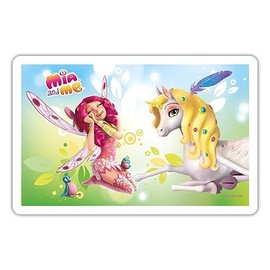 Spreadshirt Mia and Me Onchao and Mia Magic Stickers, 10 x 10 cm, Matt White