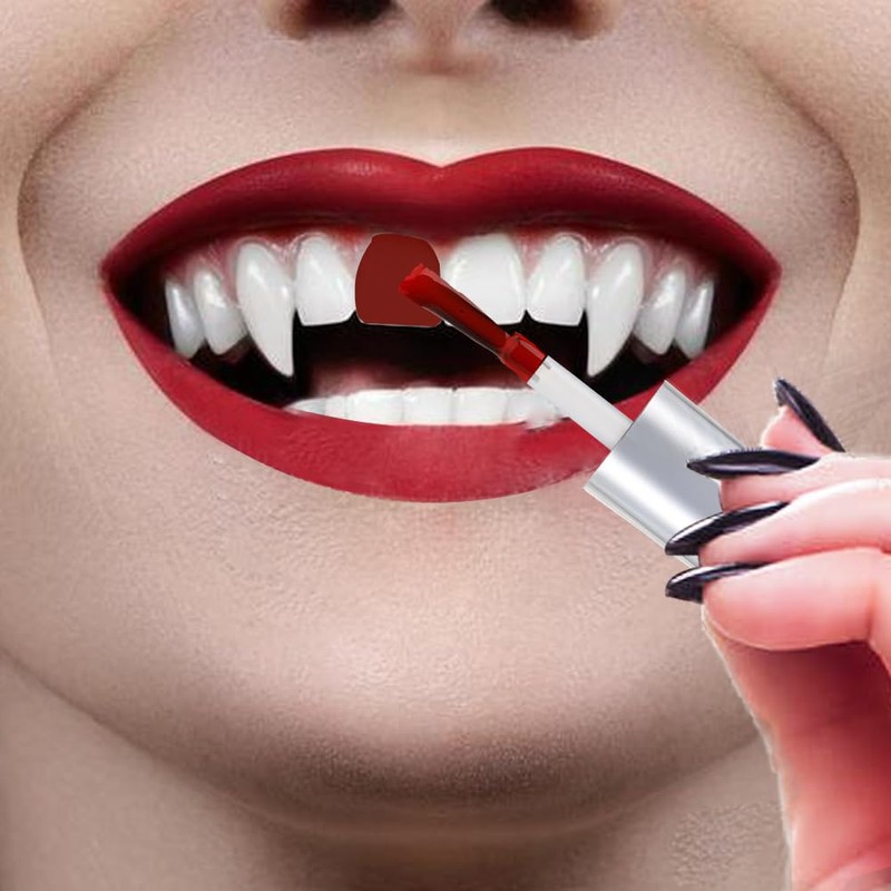 GL-Turelifes Tooth Colour Make-Up, Black Dental Painting Cream, Safe, Quick