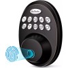 HuTools Biometric Electronic Keyless Entry Door Deadbolt Lock Fingerprint with