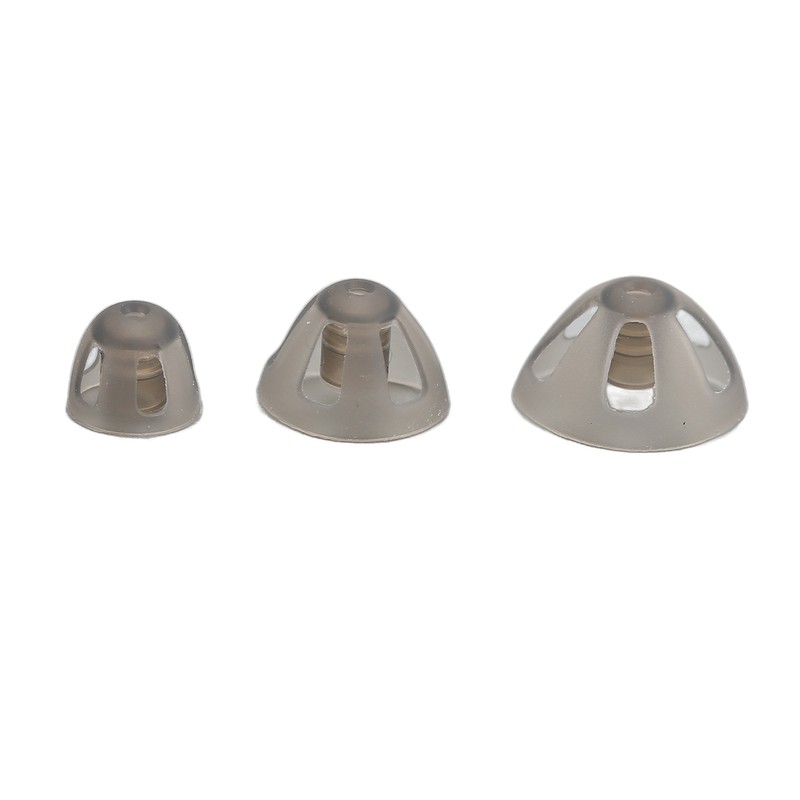 Hearing Aid Open Domes Professional Silicone Single Layer Replacement Hearing