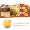 ORFOFE 3pcs Biodegradable Beeswax Food Wraps Reusable Beeswax for Fresh
