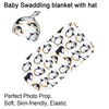 Qwalnely Swaddling Blanket for Baby, Sleeping Sacks, Unisex Baby Stuff