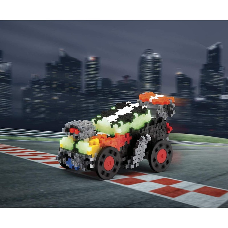 Ingenious Construction Toy Hot Rod Racing Car PlusPlus Go! Building