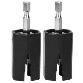Guitar Electric Drill Drill Bit String Peg Winder String Winder Tuning Peg Puller Guitar Repair and Maintenance Tool Accessories for Playing Instruments Musical Instrument Accessories Pack of 2