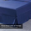 Unbranded 8 Piece Pintuck Comforter Set with Sheets Navy Twin