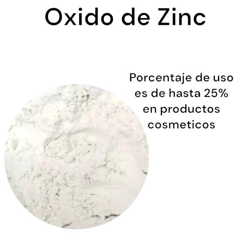 ProductosQI | Óxido de Zinc 250 gr | Para Cremas,