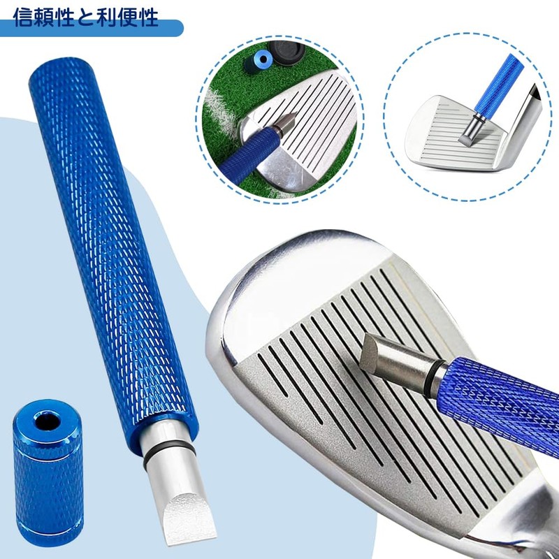 Golf Club Groove Sharpener, Set of 1, Maintenance Tool, For