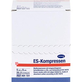 ES Compresses Sterile 5 x 5 cm 8 x CPC