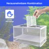 Breeding Tank Aquarium with Insulation Net and Suction Cups, Breeding
