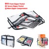Rough Enough Plastic File Folder Clear Document Bag Organizer Art