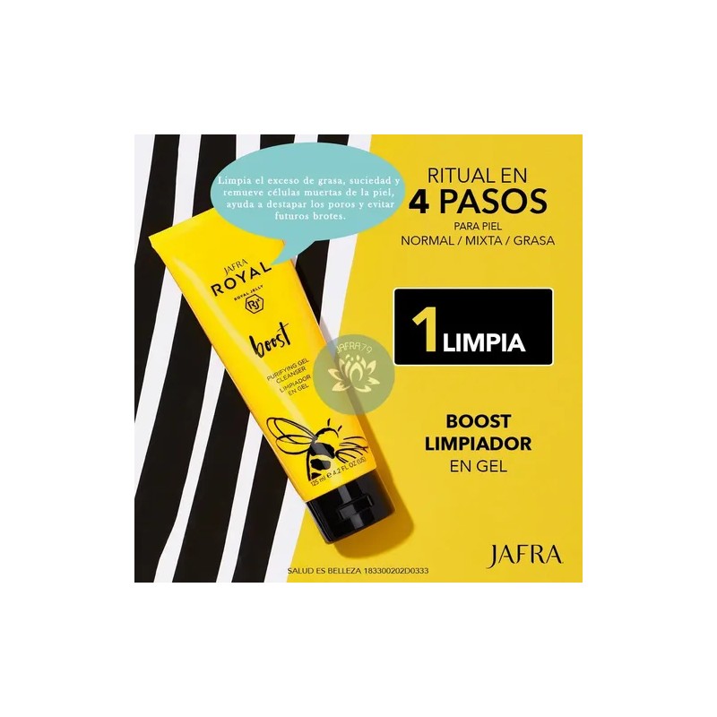 Royal Boost Tratamiento Facial Cutis Mixto A Graso Jafra