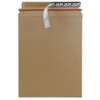 JAM PAPER Stay-Flat Photo Mailer Envelopes with Peel & Seal