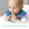 Bumkins Baby Utensils Set, Chewtensils Silicone Spoons for Dipping, Self-Feeding,