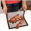 Grilling Mesh - Non-stick Grill Mesh"Rollable" Cooking Pan - Dishwasher