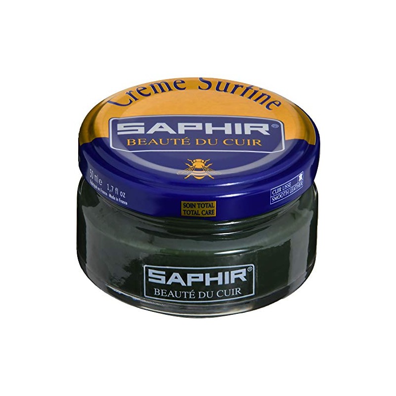 Saphir Shoe Cream 50ml Jar Hunting Green