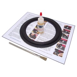 Springfield Speaker Foam Surround Edge Repair Kit - 1 Speaker Kit - 8 Inch - Compatible with Velodyne VA-810X-II, VA810XII, VA 810X II, V-810XB, VA810XB, VA 810XB, VA-79XII, VA79XII, Many More