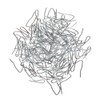 100 Packs Metal Curtain Hooks, Sicai Stainless Steel Pleat Curtain