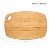 Totally Bamboo GreenLite Dishwasher Safe Cutting Board, 13.5" x 9"