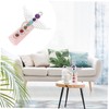 Gatuida Delicate Angel Hexagonal Column Crystal Stone Pendant Ornament for