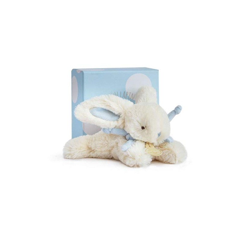 Doudou et Compagnie Bonbon Rabbit Soft Toy 16 cm Blue