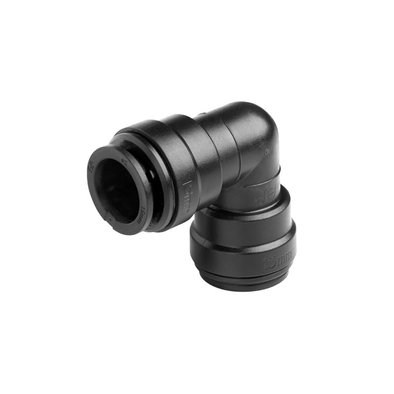 John Guest 12mm Equal Elbow Push-Fit Pipe Connector – Quick