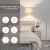 Arc Floor Lamp, Modern Floor Lamp for Living Room with
