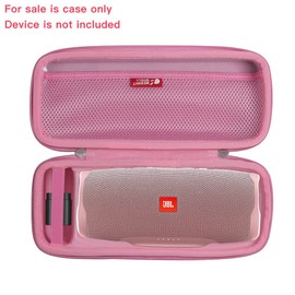 Hermitshell Travel Case for JBL Charge 5 / JBL Charge 4 Portable Bluetooth Speaker (Pink)