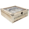 ToCi Tea Box Natural Wood Tea Box Tea Bag Storage