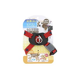 DISUKI (ダイスキ) Cross Plus Harness M (for Medium Dogs) Red