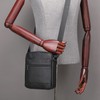 Cowhide Leather Purses and Bags Men and Women Small Messenger