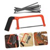 DOITOOL 1set Mini Saw Hand Tool for Woodworking Coping Saw