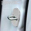 4PCS Door Lock Striker Cover Stainless Steel Strong Protection Replacement