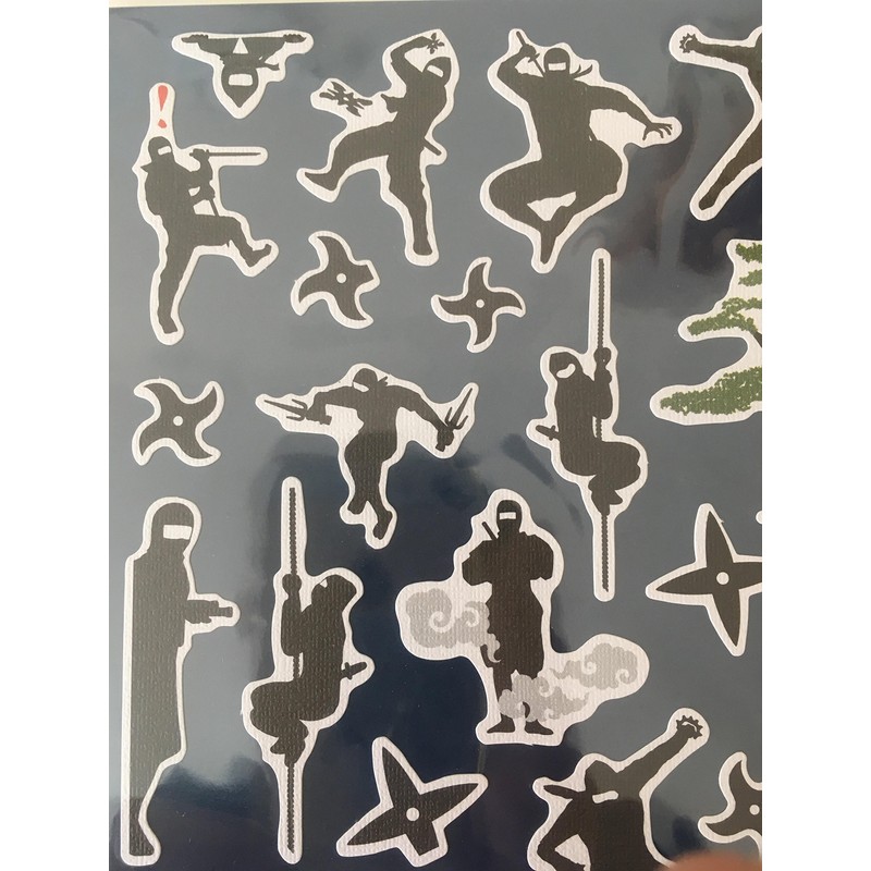 Designed Stickers Ninja