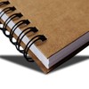 Spiral Bound Notebook, 2Pack Wirebound Notebook, Fights Ink Bleed, 120