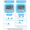 Digital timer, Kitchen timers for cooking, Magnetic Countdown Stopwatch, Count-up