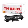 [New Chip] PrinterPro™ Compatible Replacement for Brother TN830XL Black Toner
