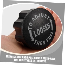 SUPVOX Fitness Pull Pin Ball Pin Bicycle Accessories Gym Equipment Fitness Knob Plastic Pull Pin Exercise Bike Pull Spring Knob Screw Replacement Pull-up Knob Spherical Bike Abs