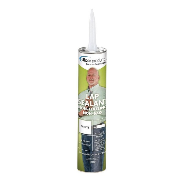 Dicor Corp 551LSD1 Non-SAG Lap SEALANT -Dove (Quantity 4)