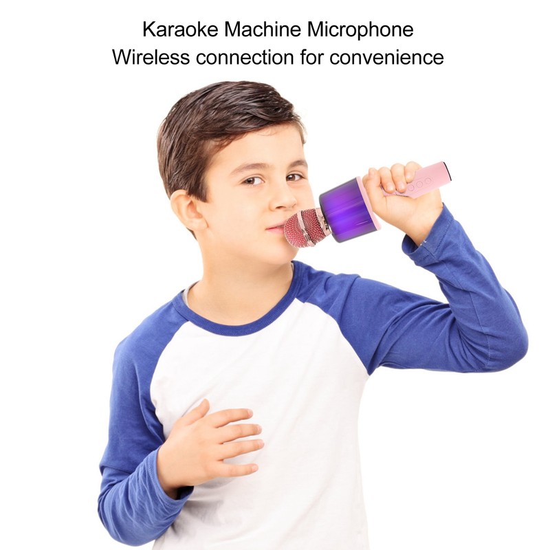 Wireless Bluetooth Microphone Encourage Musical Potential Karaoke Machine Microphone Portable