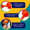 A-Star Plastic Maracas Red Pair - 16cm Shaker Rattle, Percussion