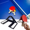 TOPFROP Pingpong Paddle Storage Rack, Wall Mounted Table Tennis Racket
