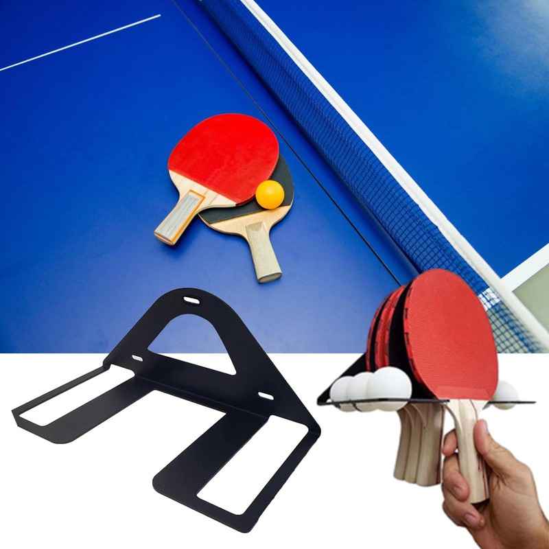 TOPFROP Pingpong Paddle Storage Rack, Wall Mounted Table Tennis Racket