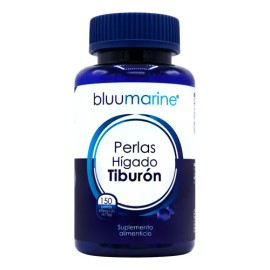 Perlas Hígado De Tiburón Suplemento Alimenticio Bluumarine Sin Sabor                                                                                  